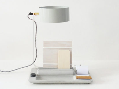 Back-to-Basic desk lamp / concrete grey - Image 2