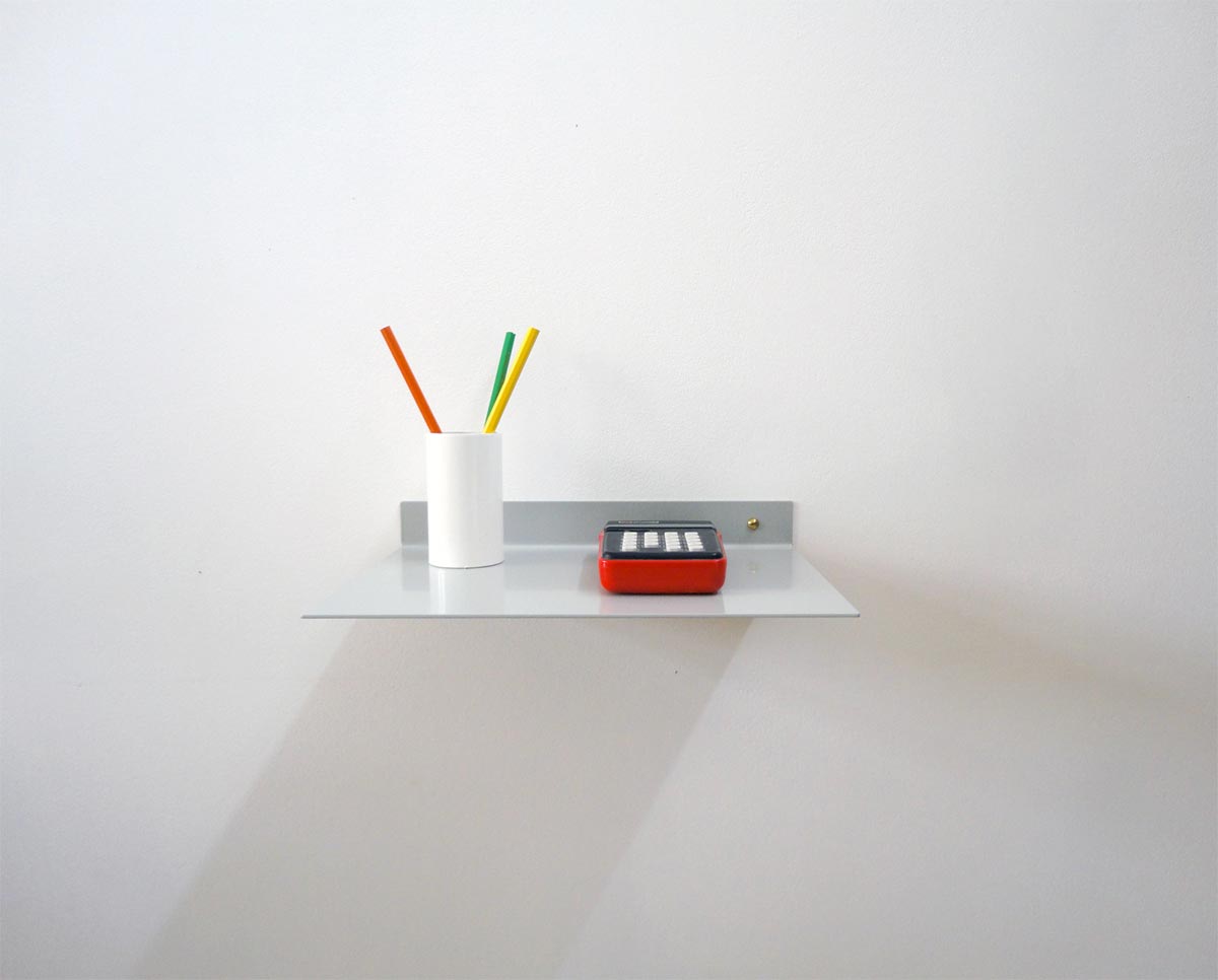 Steel Wall Shelf // Grey Studio Isabel Quiroga