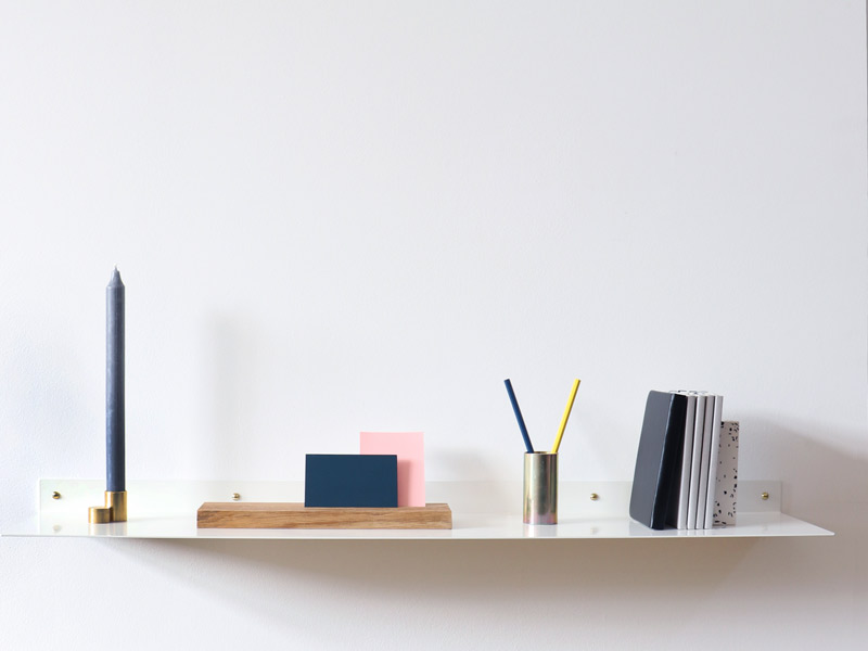 Steel Wall Shelf // White - Image 3