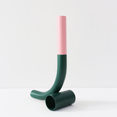 Brief Encounter / dark green_pink - Image 2